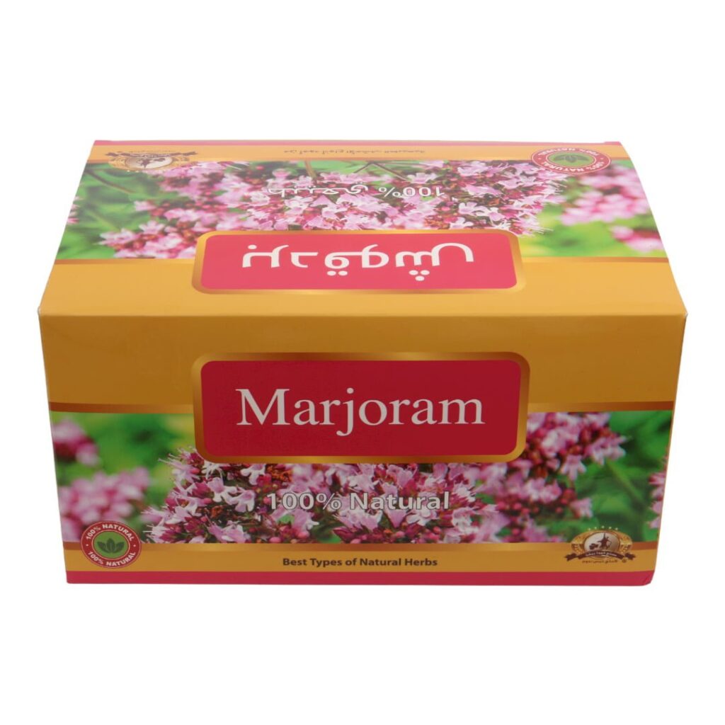 Marjoram tea sachets 25*2 gm carton (12 packs) The Original Bisha